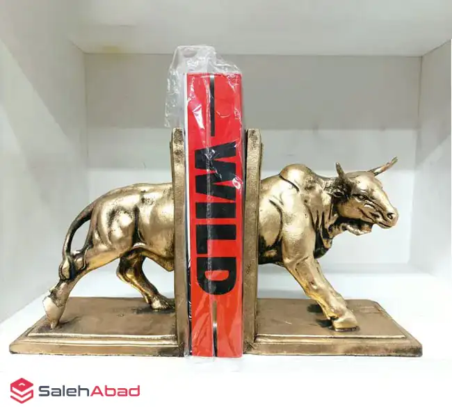 فروش عمده هولدر کتاب رومیزی طرح گاو