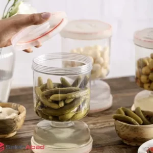 فروش عمده ظرف نگهدارنده ترشی دوطرفه
