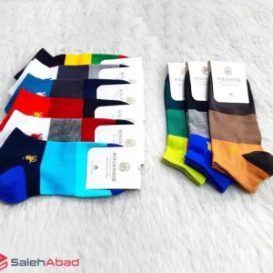 فروش عمده جوراب مچی رنگی مردانه