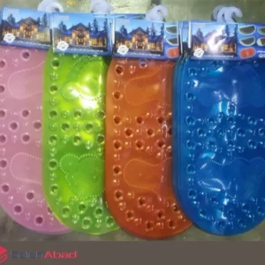 فروش عمده زیر دوشی پلاستیکی طرح پا