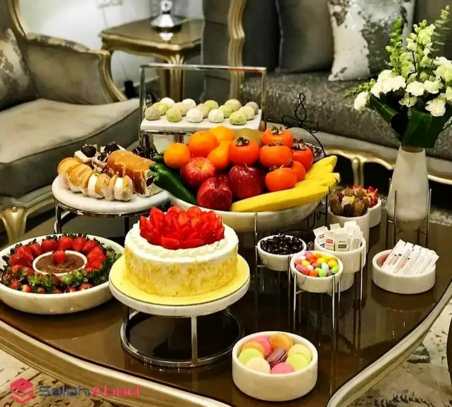 فروش عمده ست ظروف سنگی پایه میخی