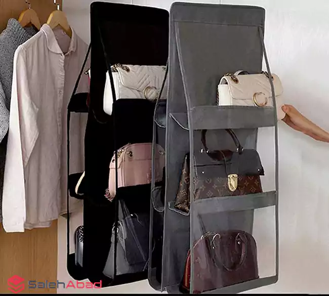 فروش عمده آویز نظم دهنده کیف داخل کمد