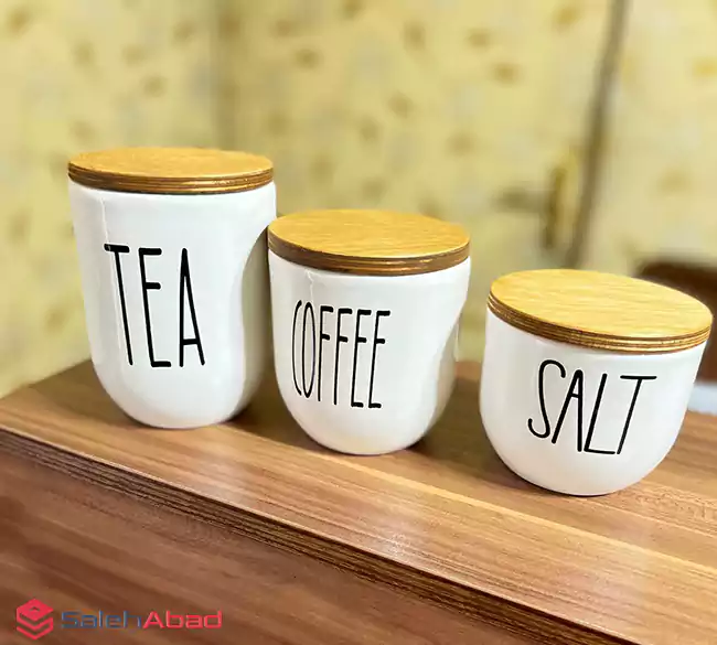 فروش عمده بانکه سفید درب چوبی طرح تکست