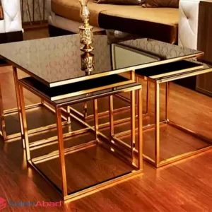 فروش عمده جلو مبلی و عسلی مدل پیتزایی مربع
