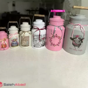 فروش عمده دبه شیر و روغن روحی طرح فانتزی