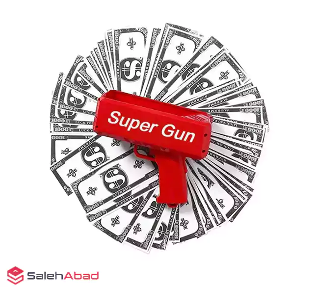 فروش عمده تفنگ پول پاش SUPER GUN