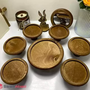 فروش عمده ست هفت سین چوبی 9 تکه