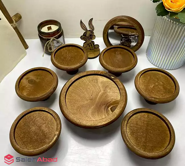 فروش عمده ست هفت سین چوبی 9 تکه