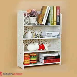 فروش عمده شلف کتابخانه زمینی 4 طبقه PVC