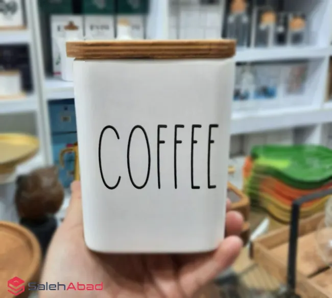 فروش عمده بانکه سرامیکی مکعبی تکست دار