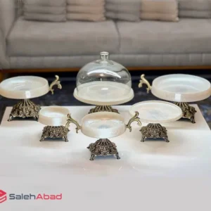 فروش عمده ست ظروف پذیرایی سرامیکی 6 تکه