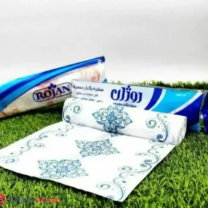 فروش عمده سفره یکبار مصرف طرح دار روژان