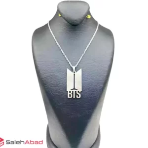فروش عمده گردنبند استیل طرح BTS