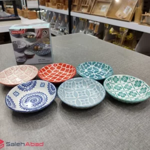 فروش عمده پیش دستی سرامیکی گرد دنی هوم
