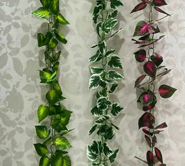 فروش عمده ریسه برگ مصنوعی 2.5 متری
