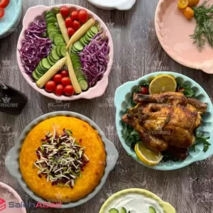فروش عمده تابه سرامیکی دو دسته وینسم