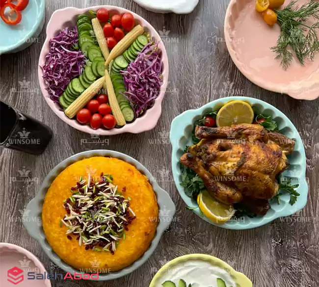 فروش عمده تابه سرامیکی دو دسته وینسم