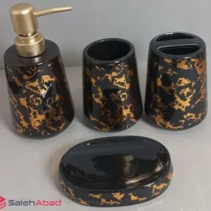 فروش عمده ست سرویس بهداشتی ماربل 4 تکه