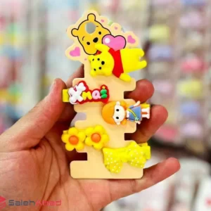فروش عمده پک گیره مو انبری دخترانه فانتزی