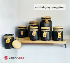 فروش عمده پاسماوری درب چوبی استند دار
