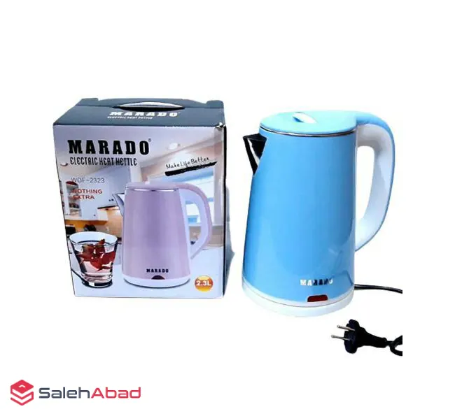 فروش عمده کتری برقی رنگی MARADO مدل WDF-2323