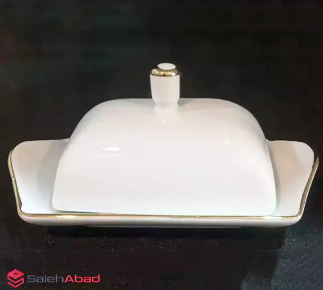 فروش عمده کره خوری چینی لب طلا