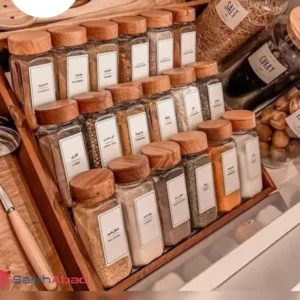 فروش عمده بانکه مکارتی درب چوبی استند دار