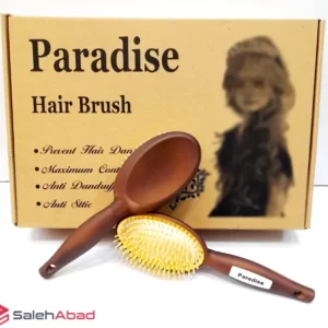 فروش عمده برس مو پارادیس طرح چوب
