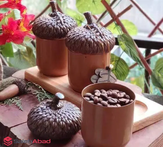 فروش عمده پاسماوری بلوط 3 تایی زیره چوبی