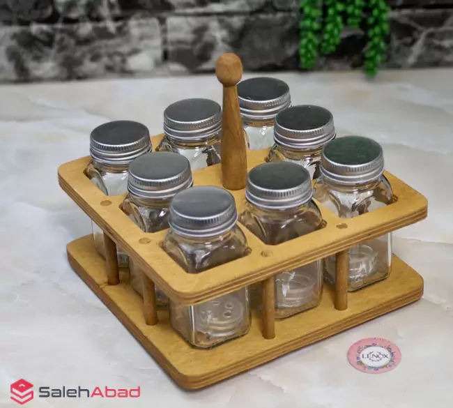 فروش عمده جا ادویه مک کارتی 8 عددی