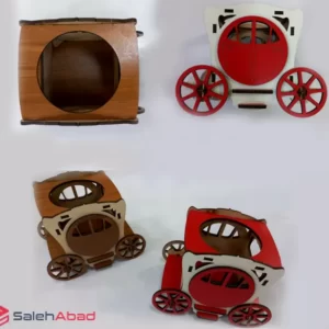 فروش عمده جامدادی چوبی طرح کالسکه