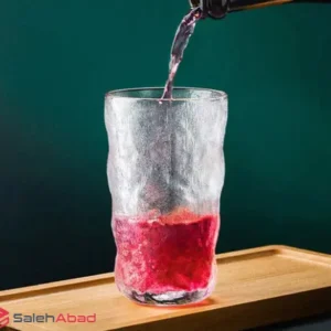فروش عمده لیوان یخی مات دفرمه دلی