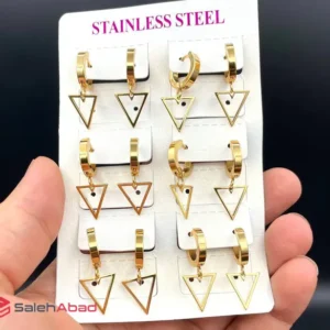 فروش عمده گوشواره آویزی مدل مثلثی