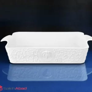 فروش عمده تابه چینی مستطیل طرح ورساچه