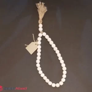 فروش عمده آویز مهره چوبی طرح تسبیح