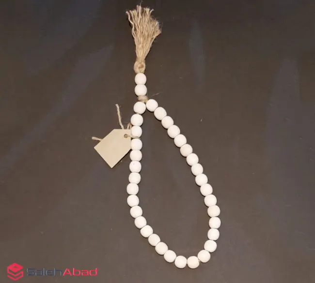 فروش عمده آویز مهره چوبی طرح تسبیح