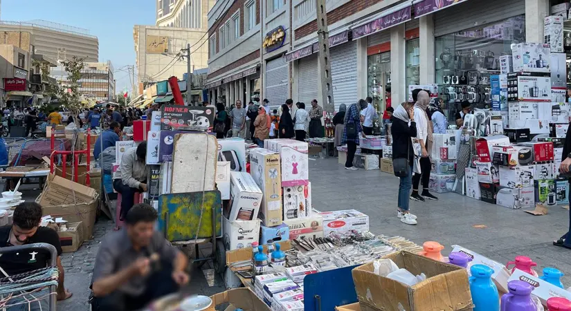دست فروشان جمعه بازار شوش