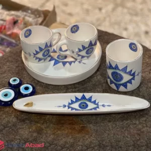 فروش عمده ست چای خوری دو نفره چشم نظر