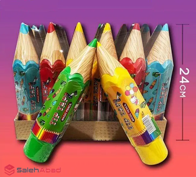 فروش عمده اسباب بازی شانسی مداد تیپ تاپ