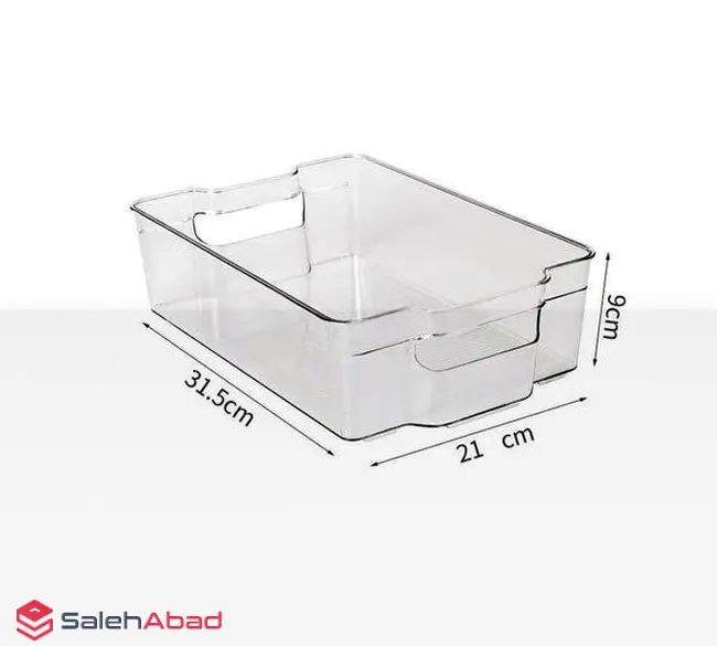 فروش عمده ظرف نظم دهنده یخچال دو دسته