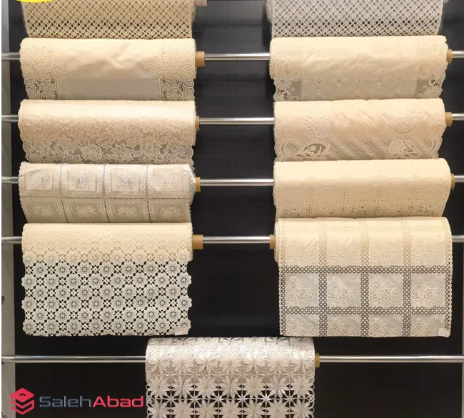 فروش عمده تو کابینتی متری گلدار توری