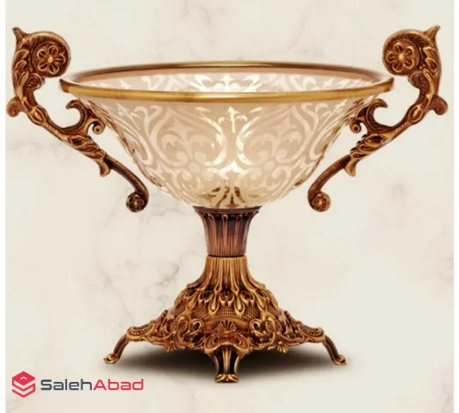 فروش عمده ست پذیرایی شیشه ای پایه فلزی