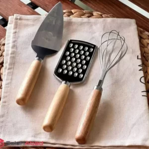 فروش عمده چاقو کیک خوری دسته چوبی