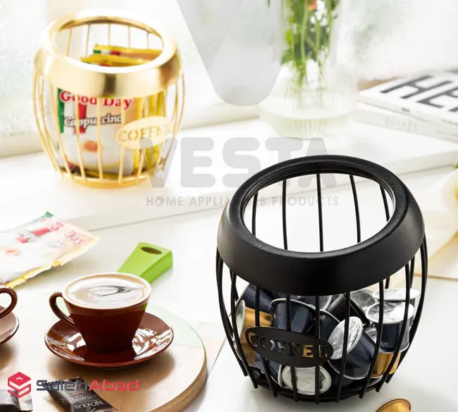 فروش عمده استند کافی فلزی گرد