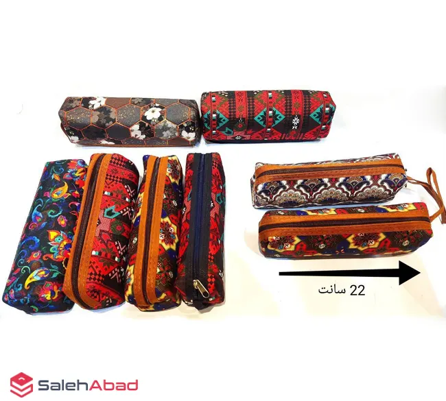 فروش عمده جامدادی پارچه ای طرح سنتی
