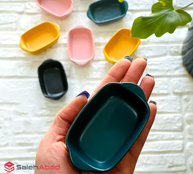 فروش عمده خرما خوری رنگی مستطیل ترک