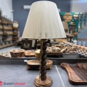 فروش عمده آباژور چوبی رومیزی پایه دار