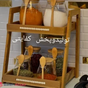 فروش عمده استند پاسماوری 2 طبقه مهره دار