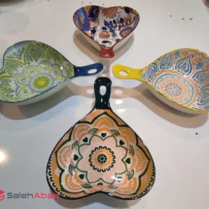 فروش عمده تابه سرامیکی قلبی تک دسته