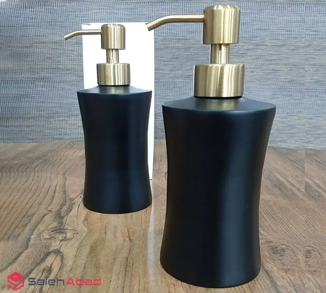 فروش عمده جا مایع استیل مشکی